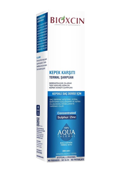 Aqua Thermal Kepek Karşıtı Şampuan Termal Su Ve Bitkisel İçerikli Saç Bakımı Yoğun Kepek Önleyici Diğer