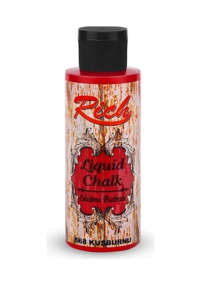 Rich Liquid Chalk - Eskitme Pudrası 120Cc - Kuşburnu 668