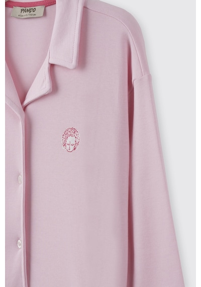 Panço Kız Çocuk Pijama Takım Pembe