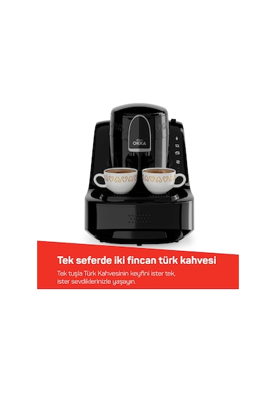 Arzum OK0040 Okka Elite Türk Kahvesi Makinesi Bol Köpüklü Közde Lezzeti 2 Fincan Kapasiteli