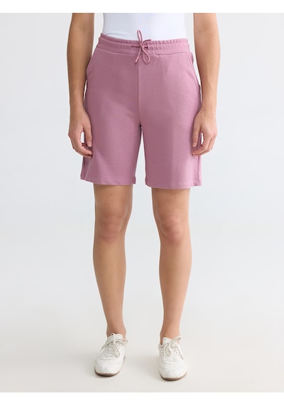 Lcwaıkıkı Basic Pembe Beli Lastikli Kadın Şort