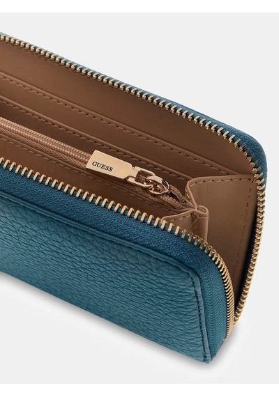 Guess Marsha Saffiano Kadın Cüzdan Swbg9501140 Mavi