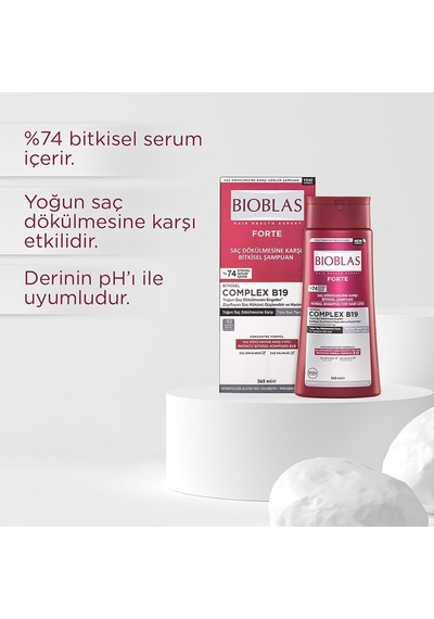 Forte 360 Ml Saç Dökülmelerine Karşı Şampuan