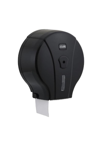Vialli Mj1b Mini Jumbo Tuvalet Kağıdı Dispenseri Siyah