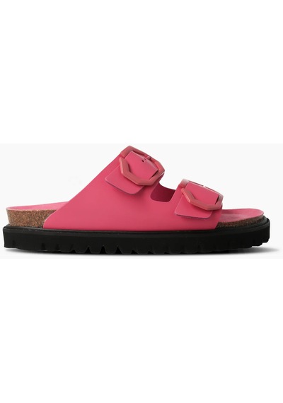 Terlik Kadın Galıa G104836 Genuins Leather Fuchsia Leather Fuchsia Fuşya