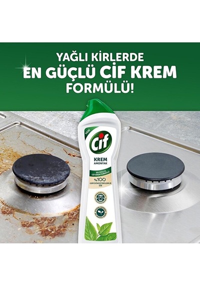 Cif + Domestos + Omo Temizlik Paketi 4'lü Set