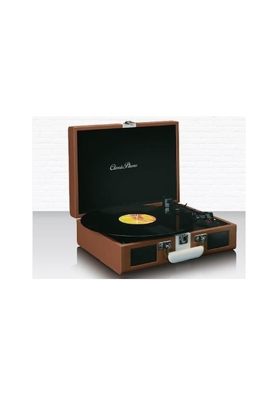 Şarjlı Bluetoothlu Pikap İle Retro Tasarımlı Müzik Keyfi