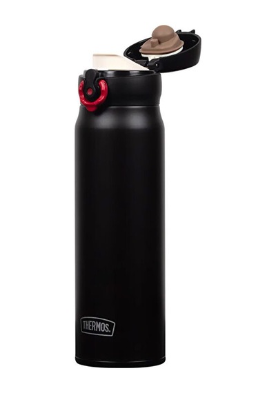 Thermos Ultralight Mug 0.60l Deep Black Red Klasik Termos Jnl-600-199380 Siyah Jnl-600-199380