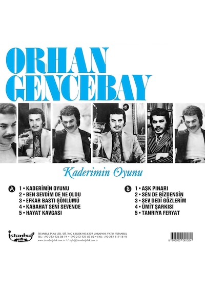 Orhan Gencebay - Kaderimin Oyunu Plak