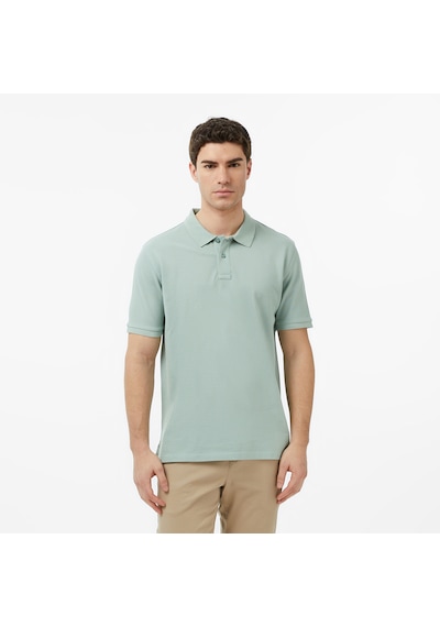 Nautica Erkek Yeşil Regular Fit Polo Yaka T-shirt Düz K65000t Yeşil