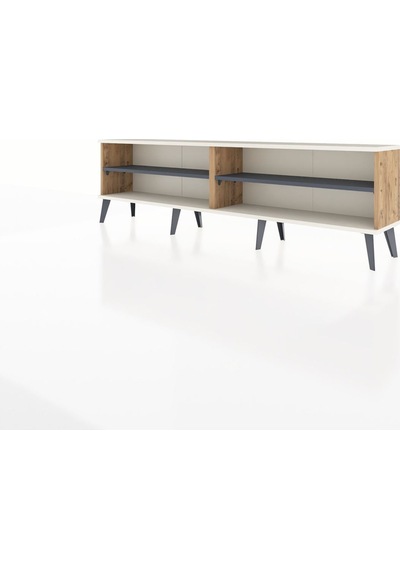 Arges Tv Ünitesi 2 Raflı 176x30x51 Çam-aytaşı/antrasit Aytası/antrasıt Arges Tv Ünitesi 2 Raflı 176x30x51 Çam-aytaşı/antrasit Aytası/antrasıt