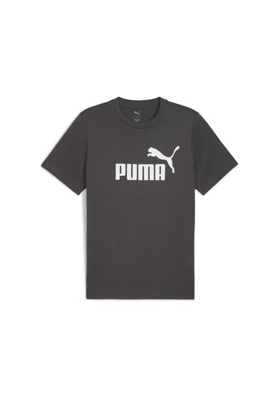 Puma Ess No. 1 Logo Tee Erkek Yetişkin T-shirt Gri