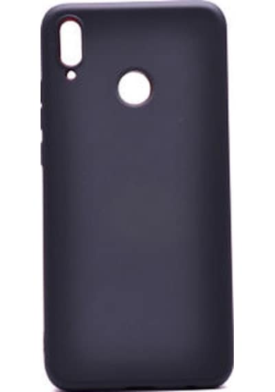 Honor 8x Kılıf Esneyebilen Şık Sofina Silikon Kapak Siyah