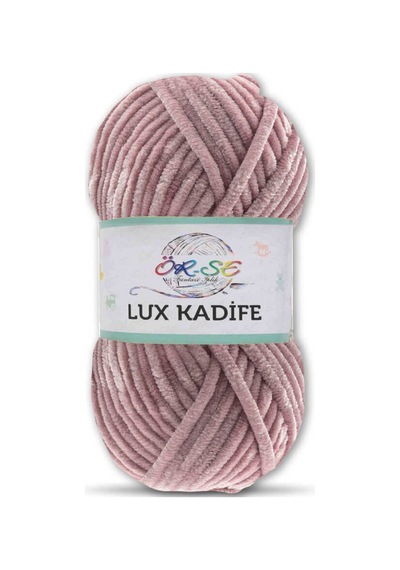 Örse,lux Kadife 33137 Açık Gül Kurusu 100 Gr 130 Mt-1