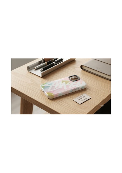 İphone 11 Uyumlu Pastel Graffiti Tasarımlı, Darbe Bksft81-089fe8