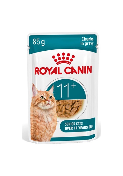 11+ Yaş Gravy Healthy Ageing Yaşlı Kedi Maması Pouch 85 Gr X 12 Adet