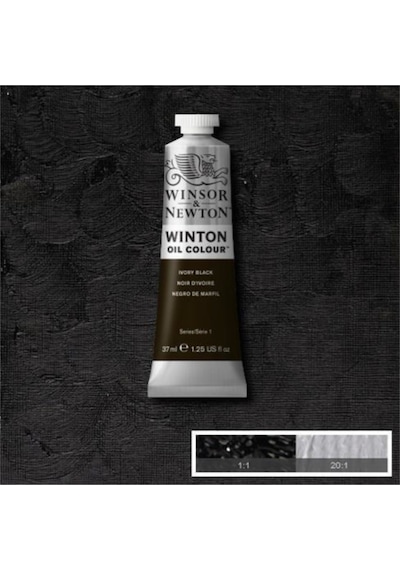 Winsor & Newton Winton Yağlı Boya 37 ML 24 Ivory Black