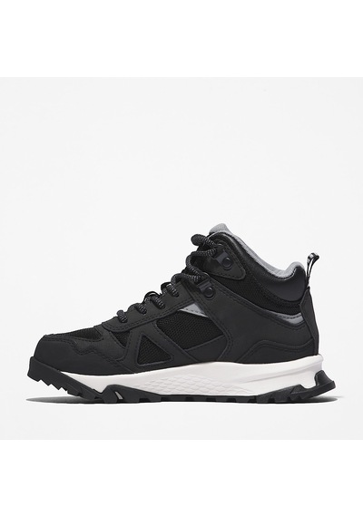 Timberland Lincoln Peak Mid Lace Up Waterproof Hiki Çocuk Bot-34006 Siyah