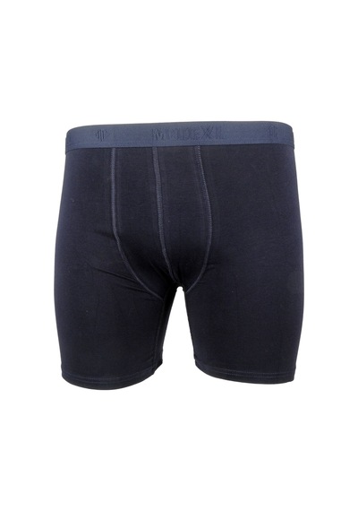 Mode Xl Buyuk Beden Erkek Likra Boxer 6350 Lacivert 001