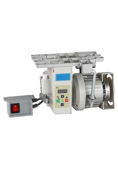 750w Sanayi Dikiş Makinaları Overlok Düz Reçme Uyumlu Sessiz Güçlü Hız Ayarlı Kayışlı Servo Motor 1pc