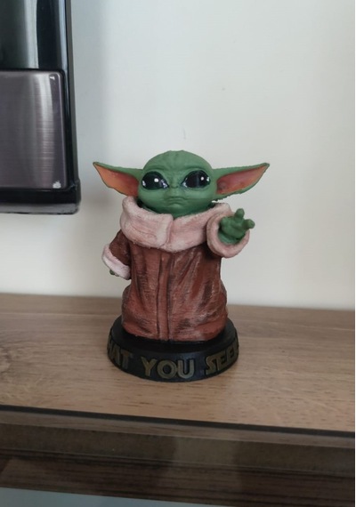 Baby Yoda Figürü - 3d Baskı