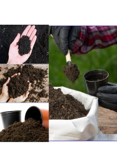 Gül Fidanı Toprağı Torfu Özel Karışım Bitki Toprağı 9 Kğ