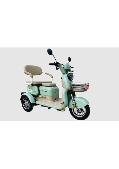 Arora Rüzgar New 650 W 3 Tekerlekli Elektrikli Motosiklet Yeşil