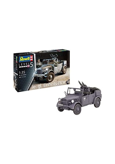 Le. Gl. Einheits-pkw 4 Model Kit Askeri Araç