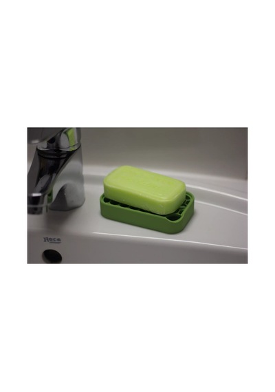 Buççin Online Mağaza Sabunluk / Minimalist Sabunluk / Modern Sabunluk Plastik Yeşil Çok Renkli