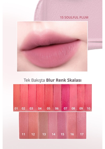 Peripera Over Blur Tint 015 Soulful Plum