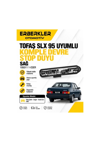 Tofaş Slx 95 Uyumlu Komple Devre Stop Duyu Sağ 195011 1-eser - Erb1207