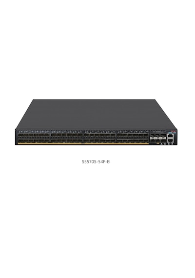 H3c S5570s-54f-eı L3 Ethernet Switch With 48 1000base-x Sfp Ports And 6 1g/10g Base-x Sfp Plus Ports, With 2xpower Supplies