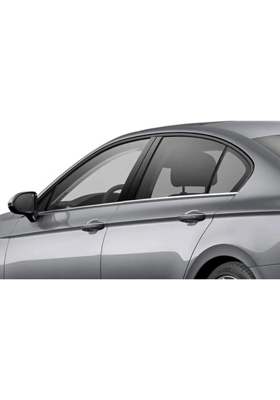 Vw Volkswagen Passat B8.5 Uyumlu Sedan Cam Çıtası 4 Parça 2019 Ve Sonrası Paslanmaz Krom