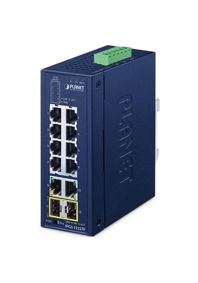 Industrial 8-port 10/100tx + 2-port 10/100/1000t + 2-port 1000x Sfp Ring Ethernet Switch-137608