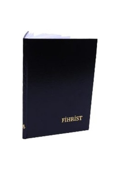 Ticari Fihrist 17x24 16 Lı Cilt Bezli Özkan Siyah
