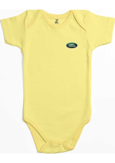 Zepplin Giyim Land Rover Logo Pembe Bebek Body Zıbın