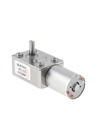 Jgy370 12v 210 Rpm Redüktörlü L Tipi Yüksek Torklu Dc Motor