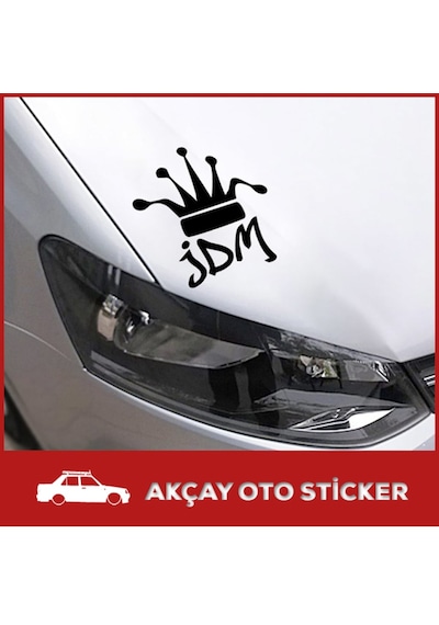 Jdm Taç Sticker Jdm Araç Sticker Jdm Oto Sticker Araba Sticker
