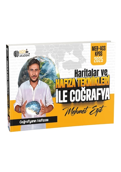 Mehmet Eğit Meb-Ags Kpss Haritalarla ve Hafıza Teknikleriyle Coğrafya