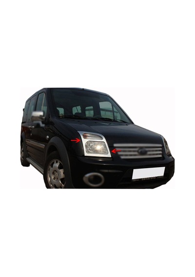 S-Dizayn  Ford Connect Krom Far Çerçevesi 2002-2009 2Prç