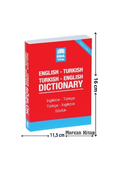 İngilizce Türkçe - Türkçe İngilizce Sözlük (Örnek Cümleli)- Ema Kitap