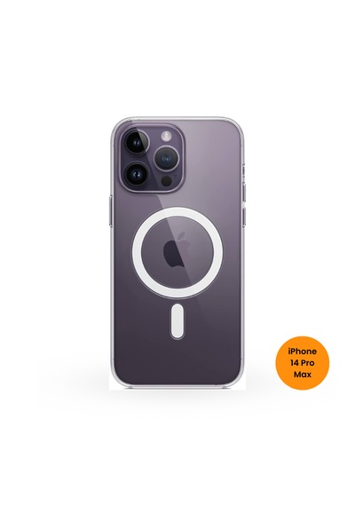Teknoway Apple, Uyumlu iPhone 14 Pro Max Magshield Kılıf Şeffaf