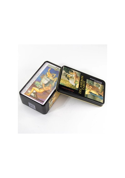 Decameron Tarot Kartı Metal Kutu