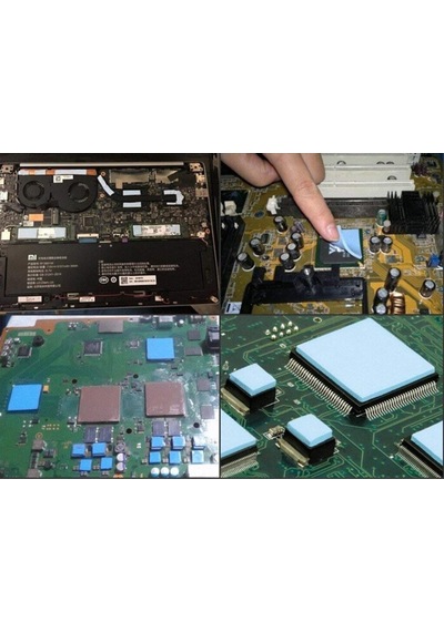 Primex Px-pad20 10x10 Cm 1mm 20gr Yüksek İletken Termal Pad, Mavi Thermal Pad M2 Ssd, Chipset, Cep Telefonu, Notebook, Ps4,ps5 Uyumlu