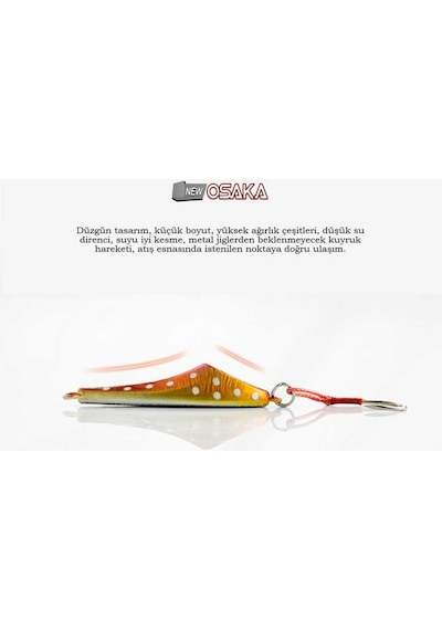 New Osaka Kaira Micro Jigging Lure