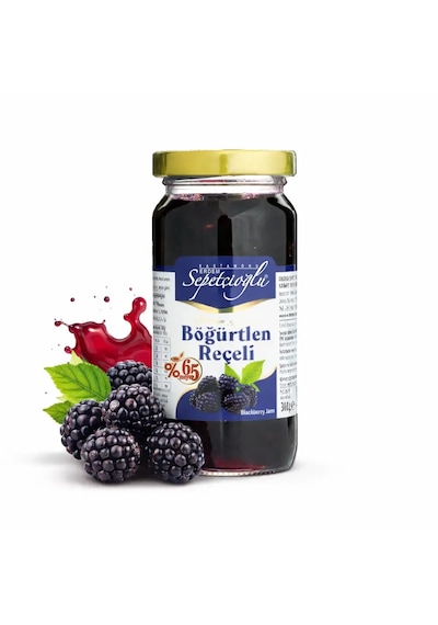 Sepetçioğlu Yöresel Sepetçioğlu Kastamonu Böğürtlen Reçeli 300g