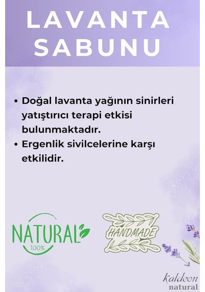 Lavanta Şeffaf Transparan Sabunu 3 x 90 G