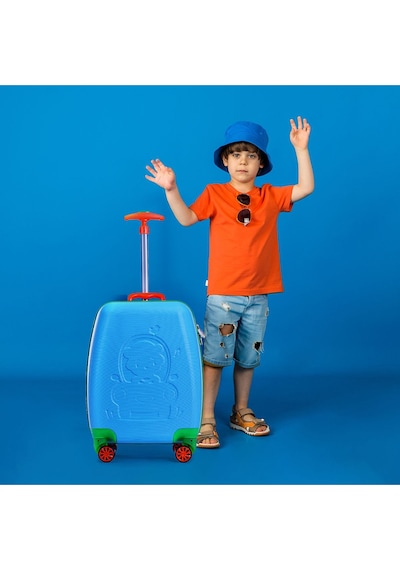 Wexta WX-411 Disney Serisi Erkek Çocuk Valizi - Mavi