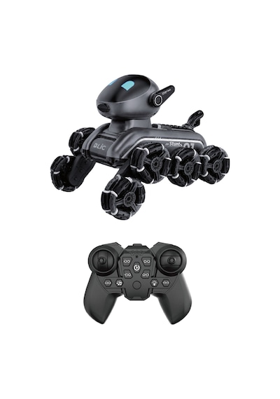 Bagajon Brb3 Aı Akıllı Robot Köpek 2.4ghz Uzaktan Kumandalı Ve Jest Kontrollü 360 Akrobatik Işıklı Sesli Robot Oyuncak