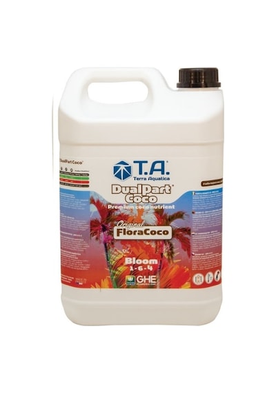Dualpart Coco Bloom Floracoco 5 Litre- Terra Aquatica Ghe